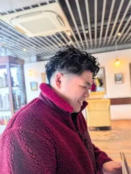 骨格矯正メンズカット