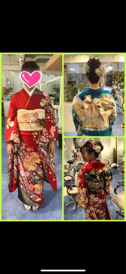 着付け➕ヘアセット👘