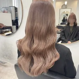 【 営業後モデル 】ダブルカラー(ブリーチ料金込)