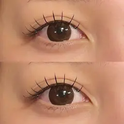 【ミニモ限定🤍】フラットラッシュ100本＋コーティング仕上げ✨️オフ＋500円