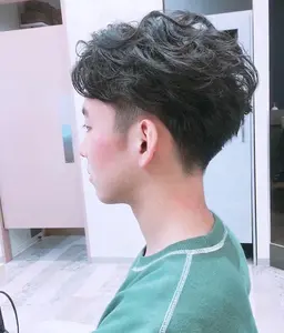 メンズカット＋パーマ
