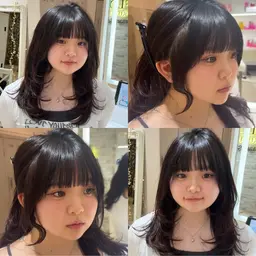 前髪顔まわり＆全体カット+5stepTOKIOトリートメント+超音波アイロン