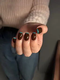 ハンドフレンチネイル🍊【オフなし】