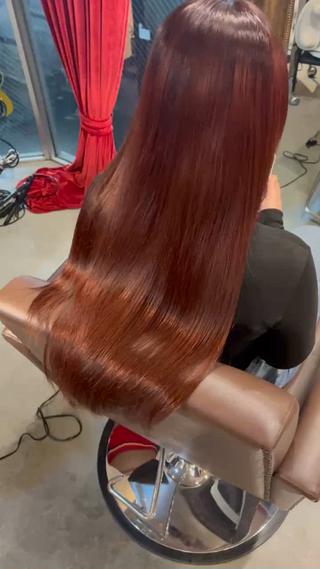 ロング 髪質改善🫧🦋 艶カラー🫧　さくらのヘアスタイル