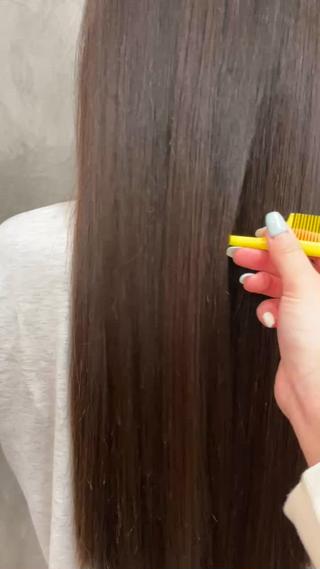 髪質改善ストレートでツヤツヤに 