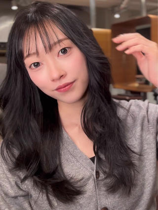 ロング レイヤーカット/ 表参道/アブミヒロトのヘアスタイル
