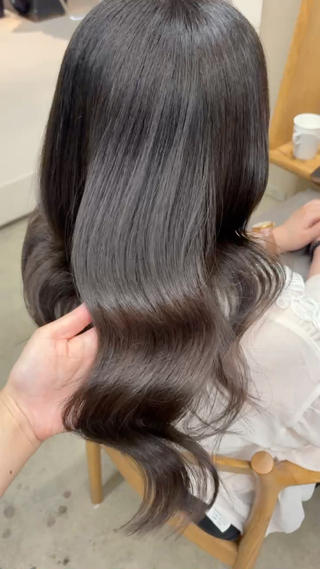 ロング カラー ヘアアレンジ 🎀ワンカラー/ 髪質改善あやな🪽のヘアスタイル
