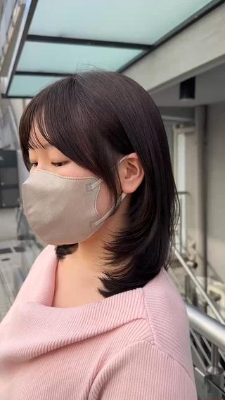 セミロング カラー 美髪/レイヤー 表参道/ヒロキのヘアスタイル