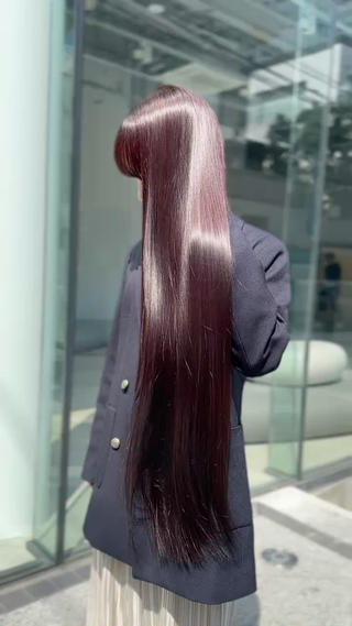 ロング カラー 美髪/レイヤー 表参道/ヒロキのヘアスタイル