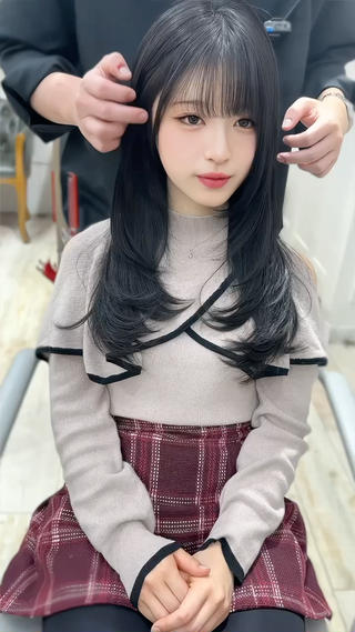 ロング カラー 美髪/レイヤー 表参道/ヒロキのヘアスタイル