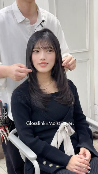 ロング カラー 美髪/レイヤー 表参道/ヒロキのヘアスタイル