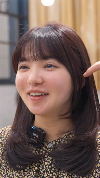 ミディアム カラー 美髪/レイヤー 表参道/ヒロキのヘアスタイル