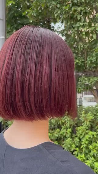 ショート カラー sato ayaka |透明感カラー🫧のヘアスタイル