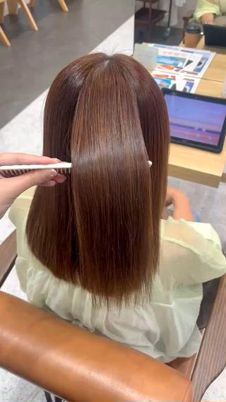 ロング パーマ MIZUKI🫧ྀི 韓国ヘアAFLOATのヘアスタイル