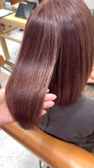 ミディアム MIZUKI🫧ྀི 韓国ヘアAFLOATのヘアスタイル