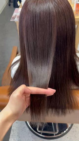 ロング MIZUKI🫧ྀི 韓国ヘアAFLOATのヘアスタイル