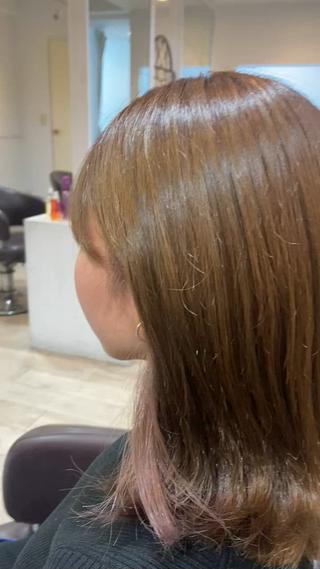 ミディアム 波川 幸功のヘアスタイル