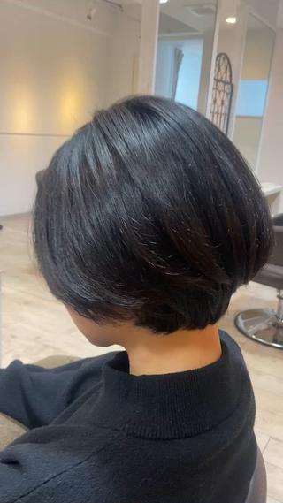 ショート 波川 幸功のヘアスタイル