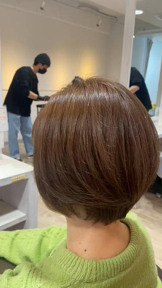 ショート 波川 幸功のヘアスタイル