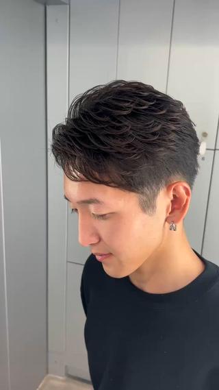 ショート パーマ メンズ 川口 翔太郎（fifth）のヘアスタイル
