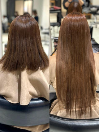 【羽シールエクステ】 表参道⚝NAHOのヘアスタイル