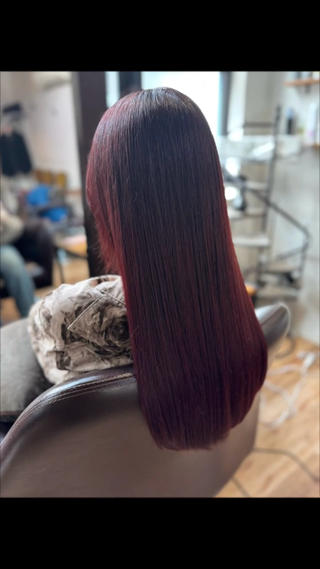 カラー 田中 奈布のヘアスタイル