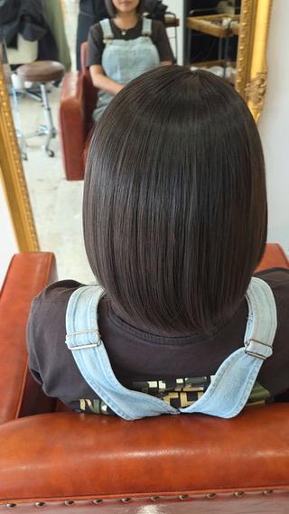 ショート 川瀬 夢来のヘアスタイル