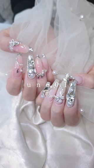 ネイル 梅田🦄中崎町🩵 u n o 0 1のネイルデザイン