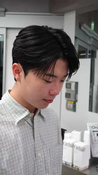 パーマ ヘアアレンジ メンズ (メンズ特化)AKI /古本晃大のヘアスタイル