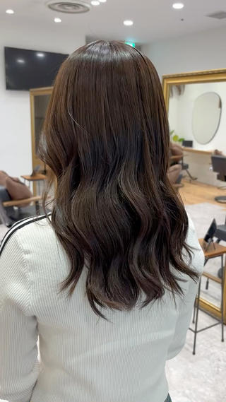 カラー 🍎エクステ/暖色 カラー🍎あyaかのヘアスタイル