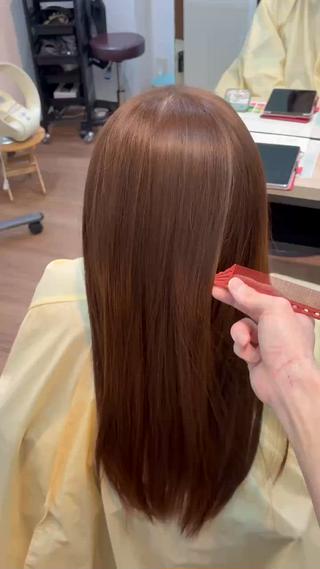 天王寺区🌟大好評バ ッサリ◎美髪改善矯正のヘアスタイル