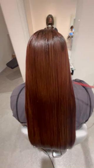 ロング 竹野 詞音のヘアスタイル