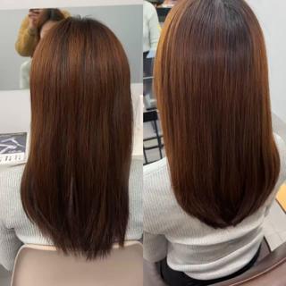 髪質改善ストレート 