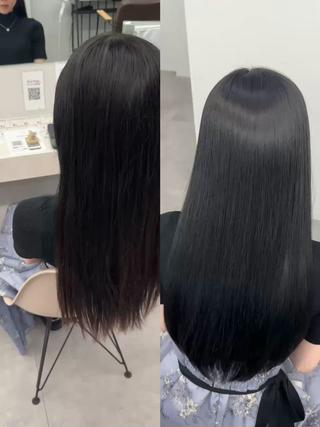 髪質改善ストレート 