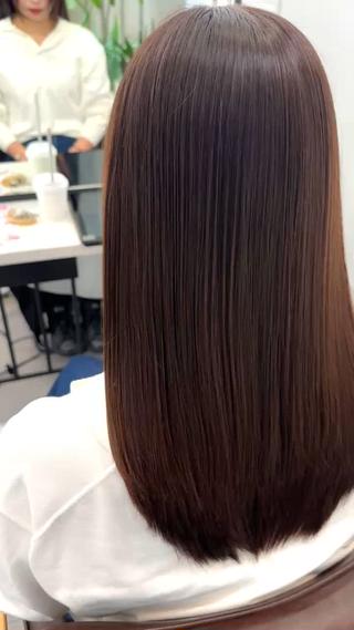 セミロング 上田 ヒロツグのヘアスタイル