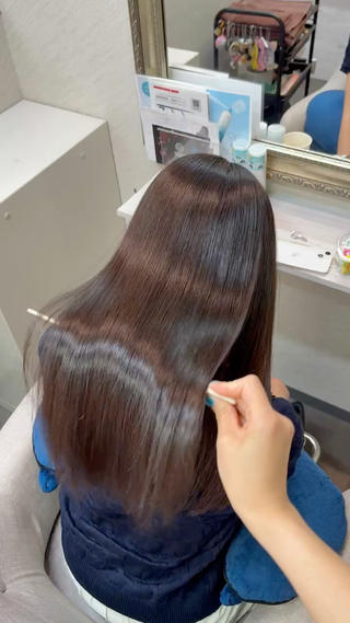 ロング 髪質改善/縮毛矯正 アンナ🍊のヘアスタイル