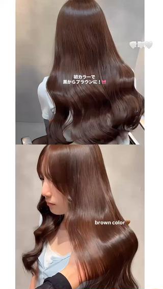 ロング chic 渡辺 桃羽のヘアスタイル