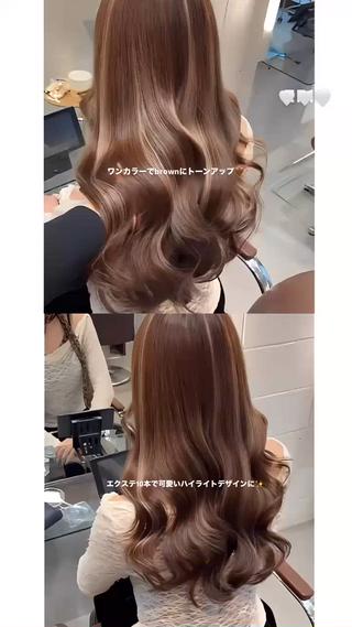 ロング chic 渡辺 桃羽のヘアスタイル