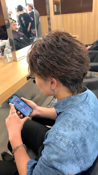 ショート メンズ 🔥ニュアンス フェザー小林海斗🔥のヘアスタイル