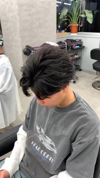 ショート メンズ 🔥ニュアンス フェザー小林海斗🔥のヘアスタイル