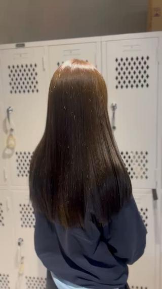 カラー しずく🤍🧸 / fifthパーマのヘアスタイル