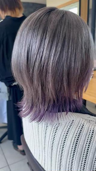 ウルフ×シルバー×インナーパープル 