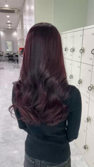 ロング ブリーチありなし× 淡色🎀𝑼𝑻𝑨のヘアスタイル