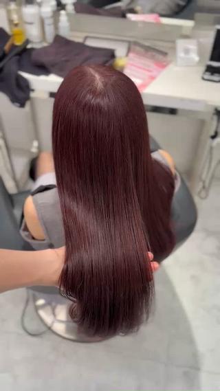 ロング ブリーチありなし× 淡色🎀𝑼𝑻𝑨のヘアスタイル