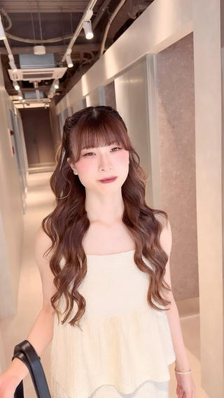 ロング パーマ ヘアアレンジ/ カラー/hazukiのその他イメージ