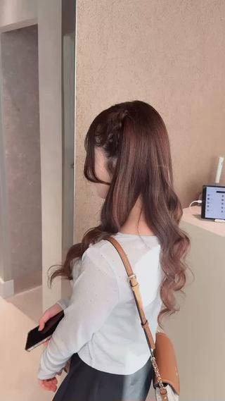 ロング ヘアアレンジ ヘアアレンジ/ カラー/hazukiのその他イメージ