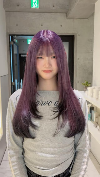 【Purple × Black 】
黒をプラスして、甘すぎないデザイン
色落ちすると可愛いシルバーに
髪質改善カラーで艶々ハイトーン
sweep平尾
☾₊˚ Bleach Retouch + Color ¥11,000〜
モデル価格でご案内しております
お気軽にご相談ください