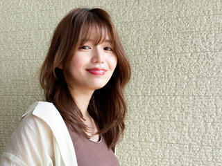 #レイヤーカット #ミディアム #セミロング #ゆる巻き #顔周りレイヤー