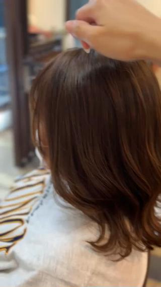 ミディアム あっすー🐥 Canon artのヘアスタイル