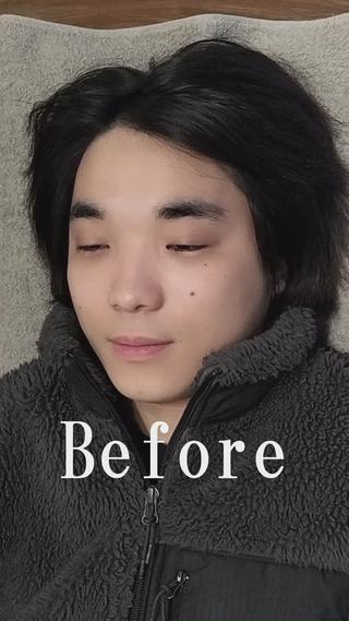 メンズ眉毛パーマ/メンズ眉毛ワックス
